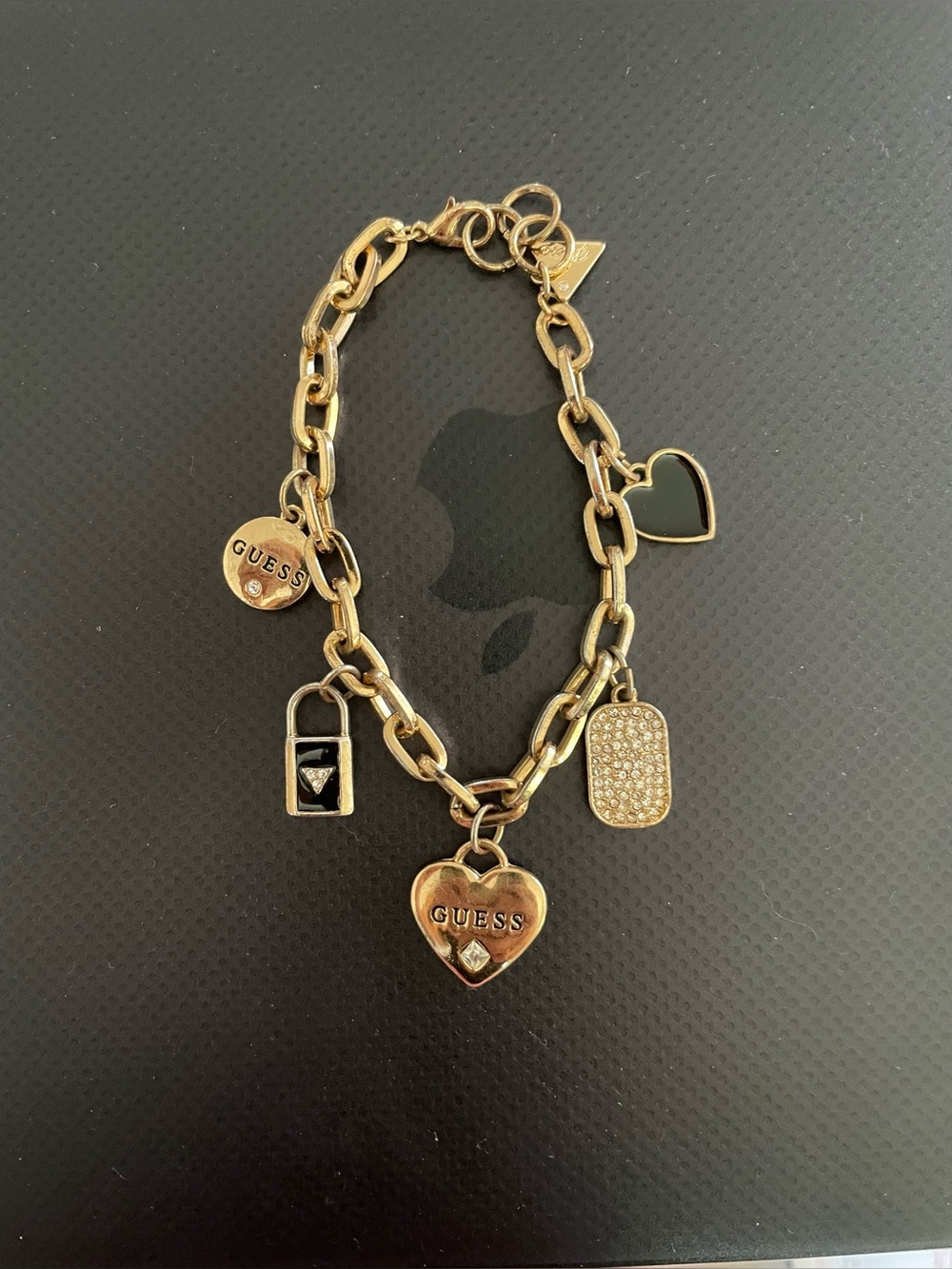 Y2K Guess Charm Bracelet